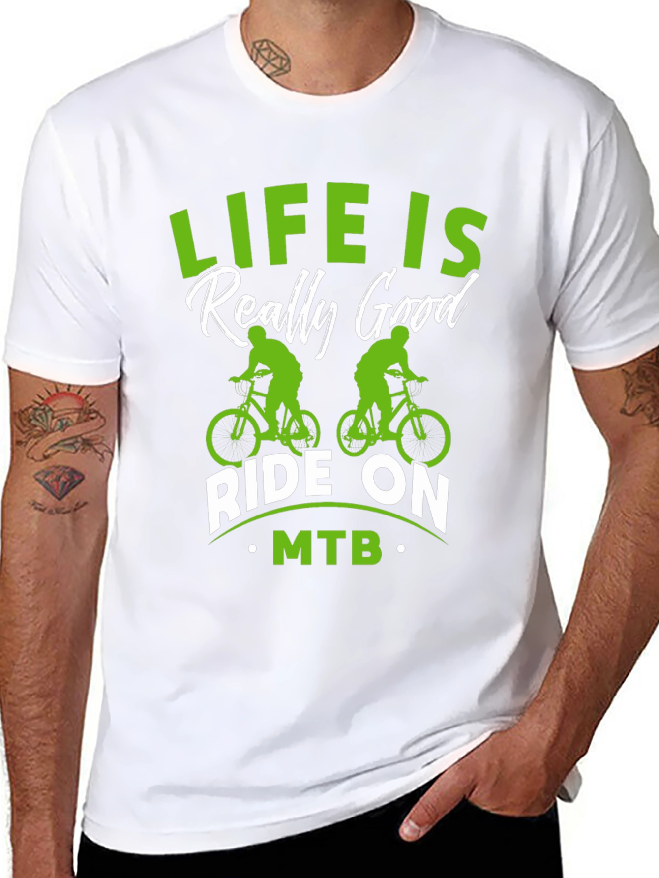 Life is Really Good MTB T-Shirt