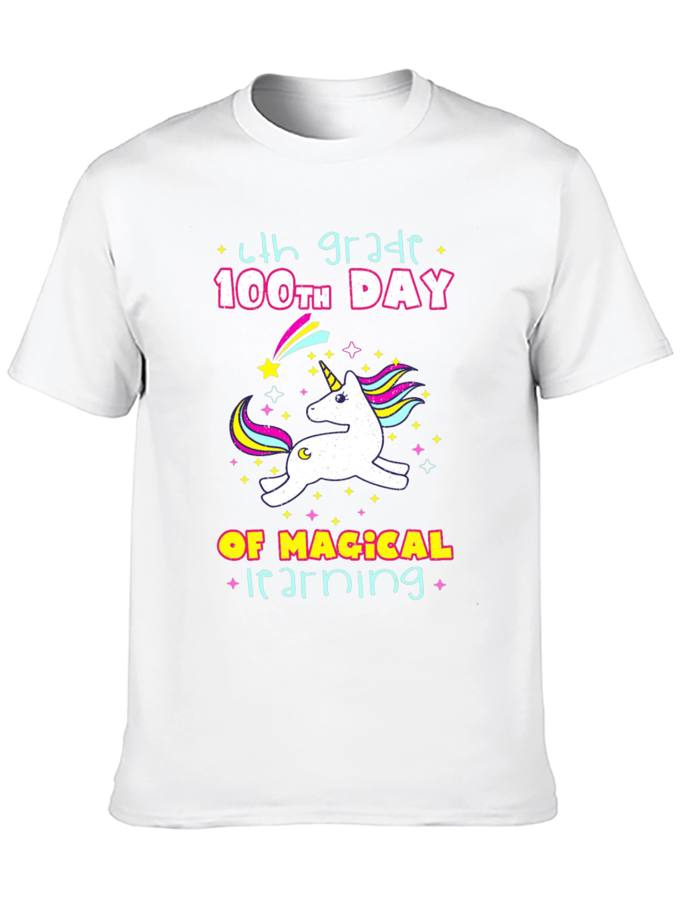 100th Day of School Unicorn T-Shirt