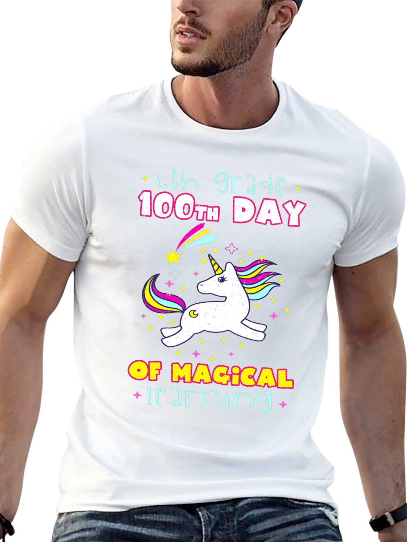 100th Day of School Unicorn T-Shirt