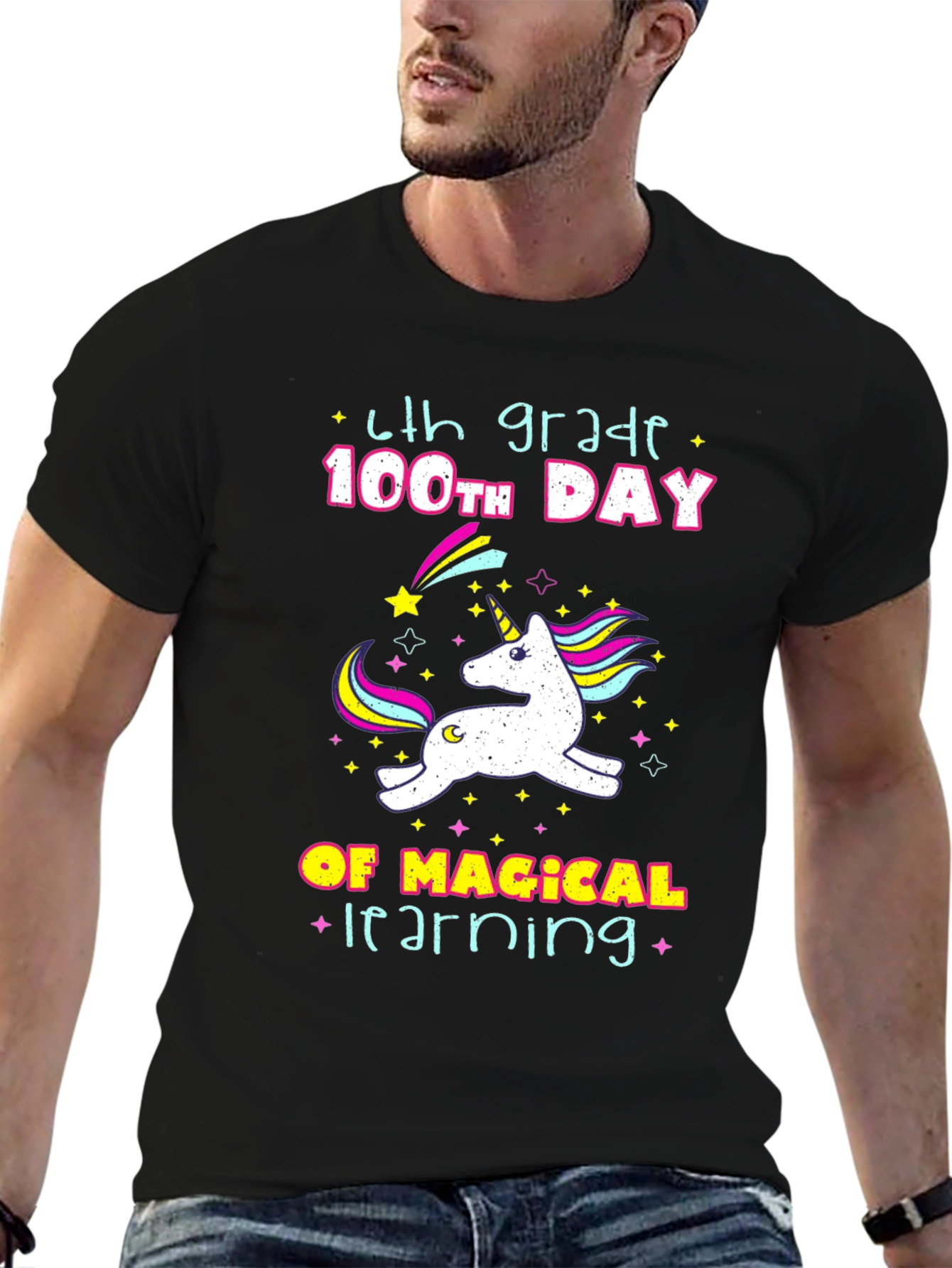 100th Day of School Unicorn T-Shirt