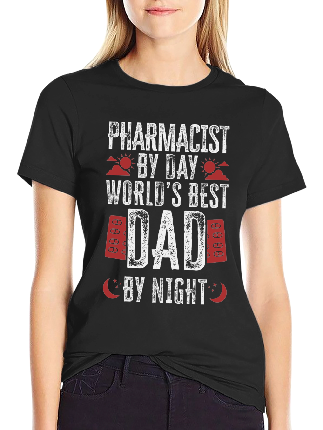 Pharmacist Dad T-Shirt - Best Dad Ever