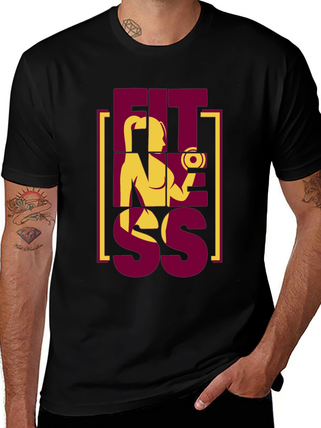 Fitness Graphic Tee - Workout Motivation Shirt