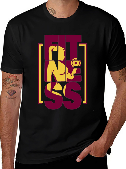 Fitness Graphic Tee - Workout Motivation Shirt