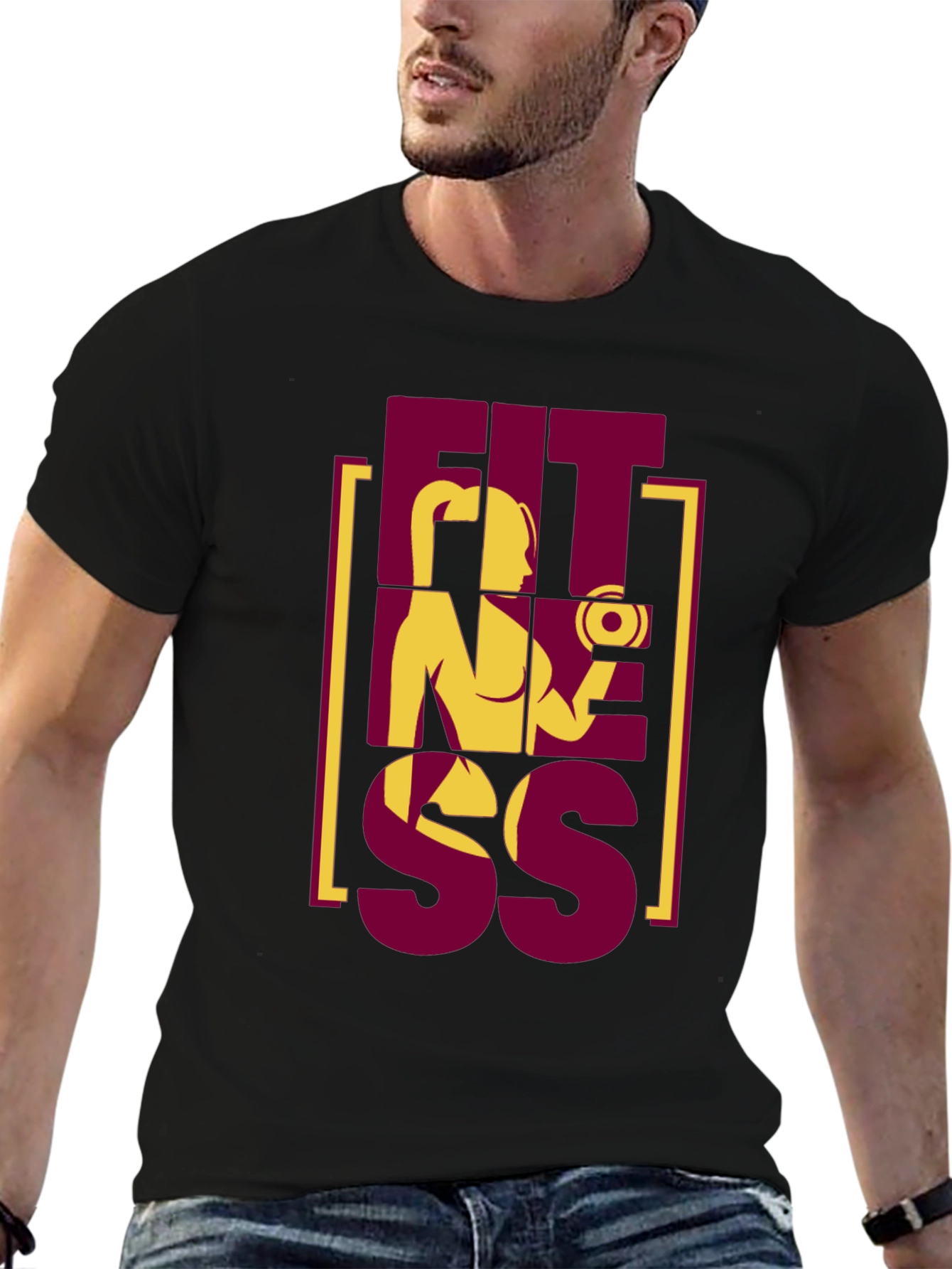 Fitness Graphic Tee - Workout Motivation Shirt