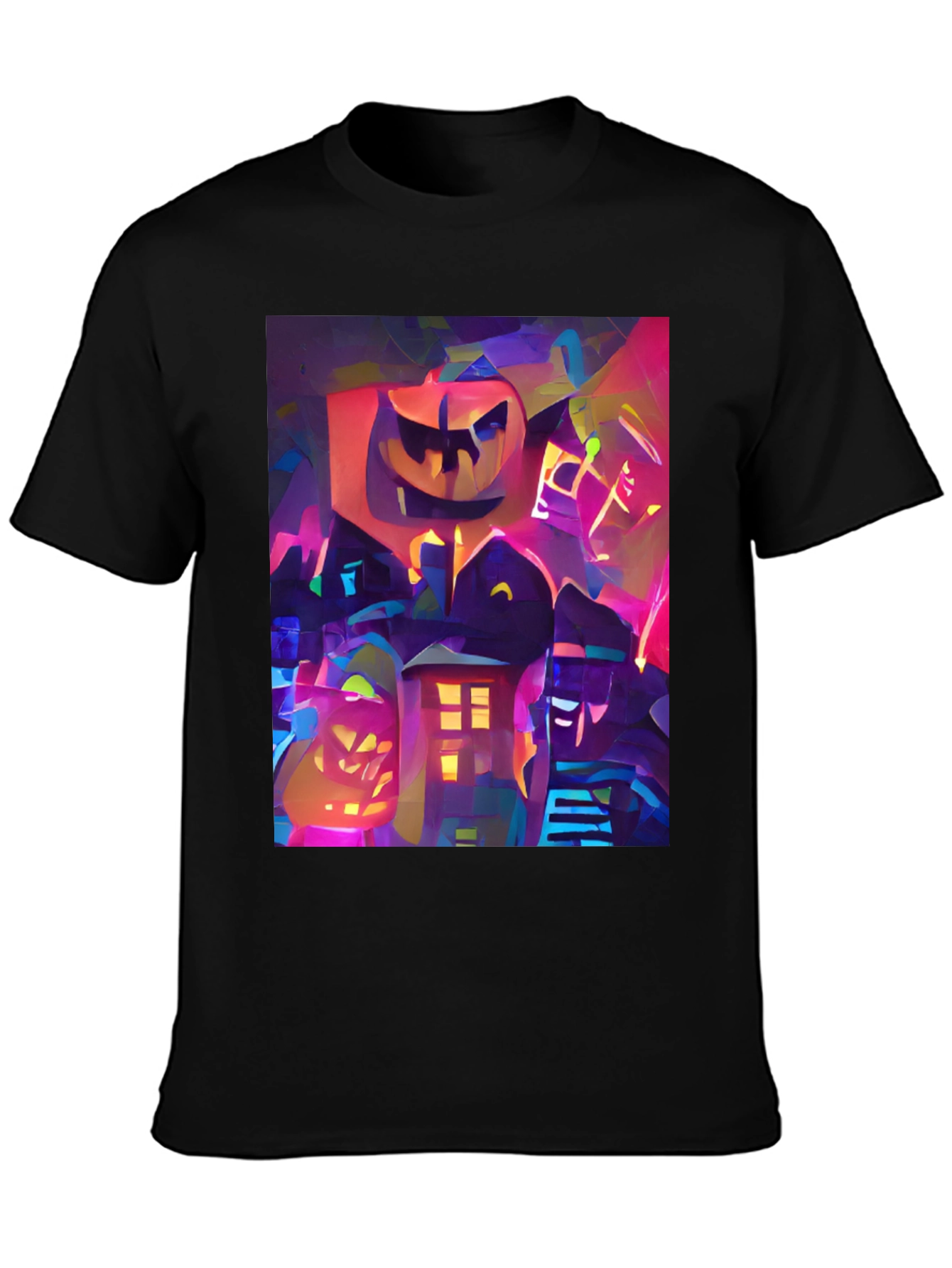 Halloween Art Black T-Shirt