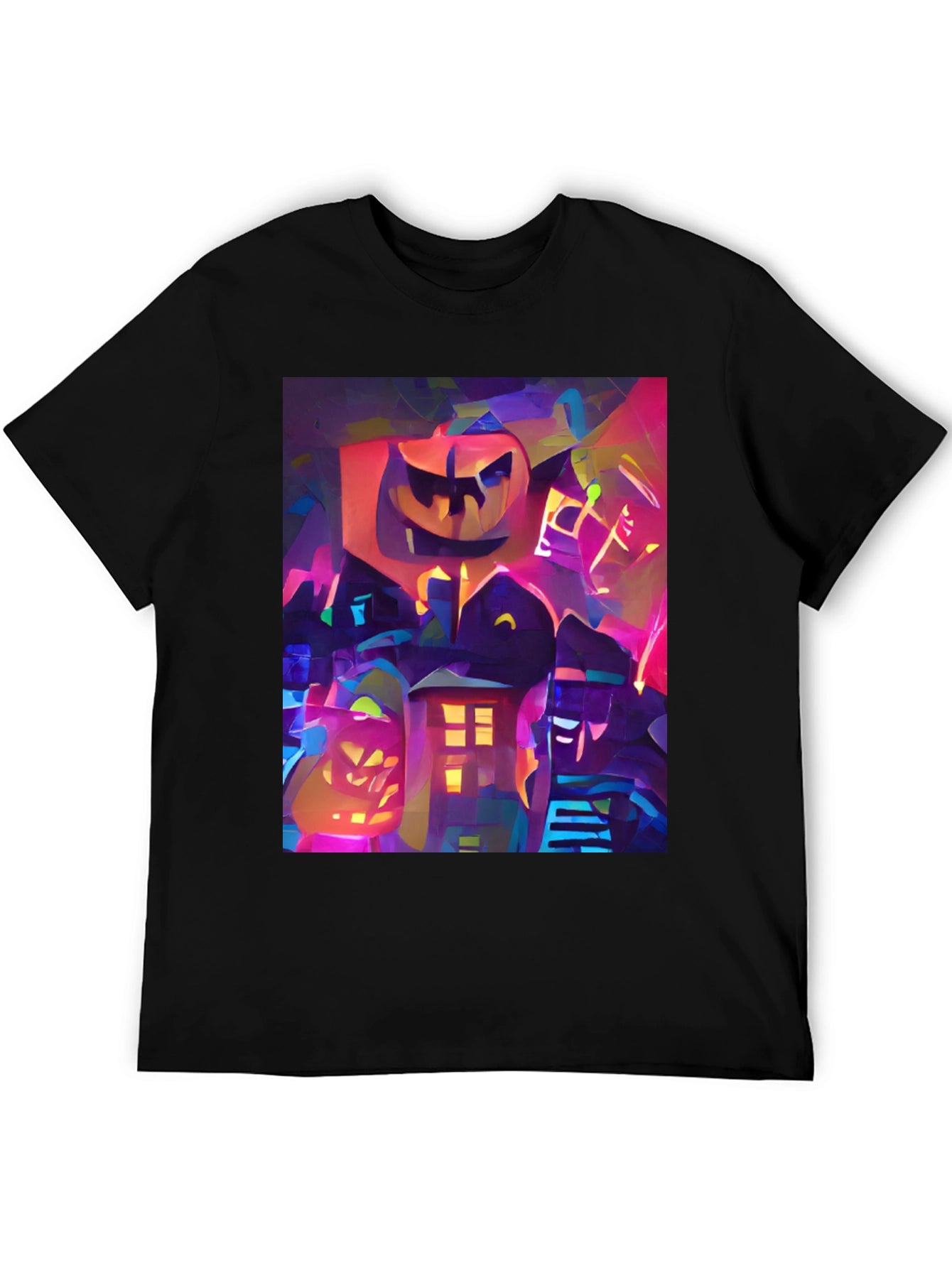 Halloween Art Black T-Shirt