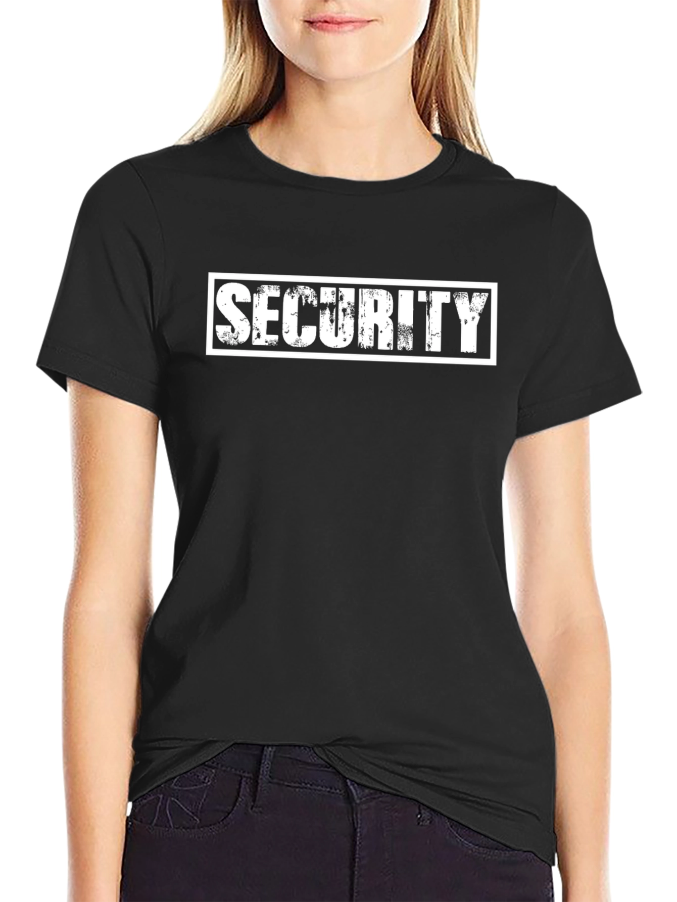 Distressed SECURITY Graphic Tee