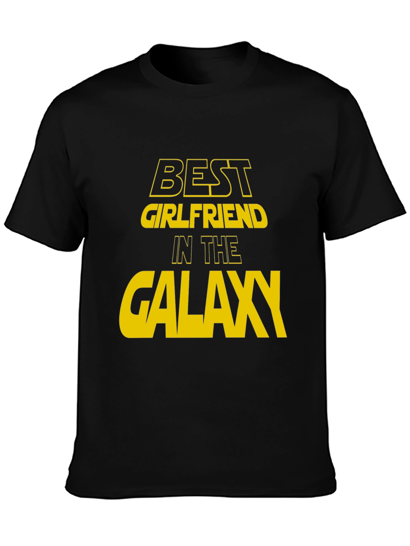 Best Girlfriend in the Galaxy Graphic T-Shirt