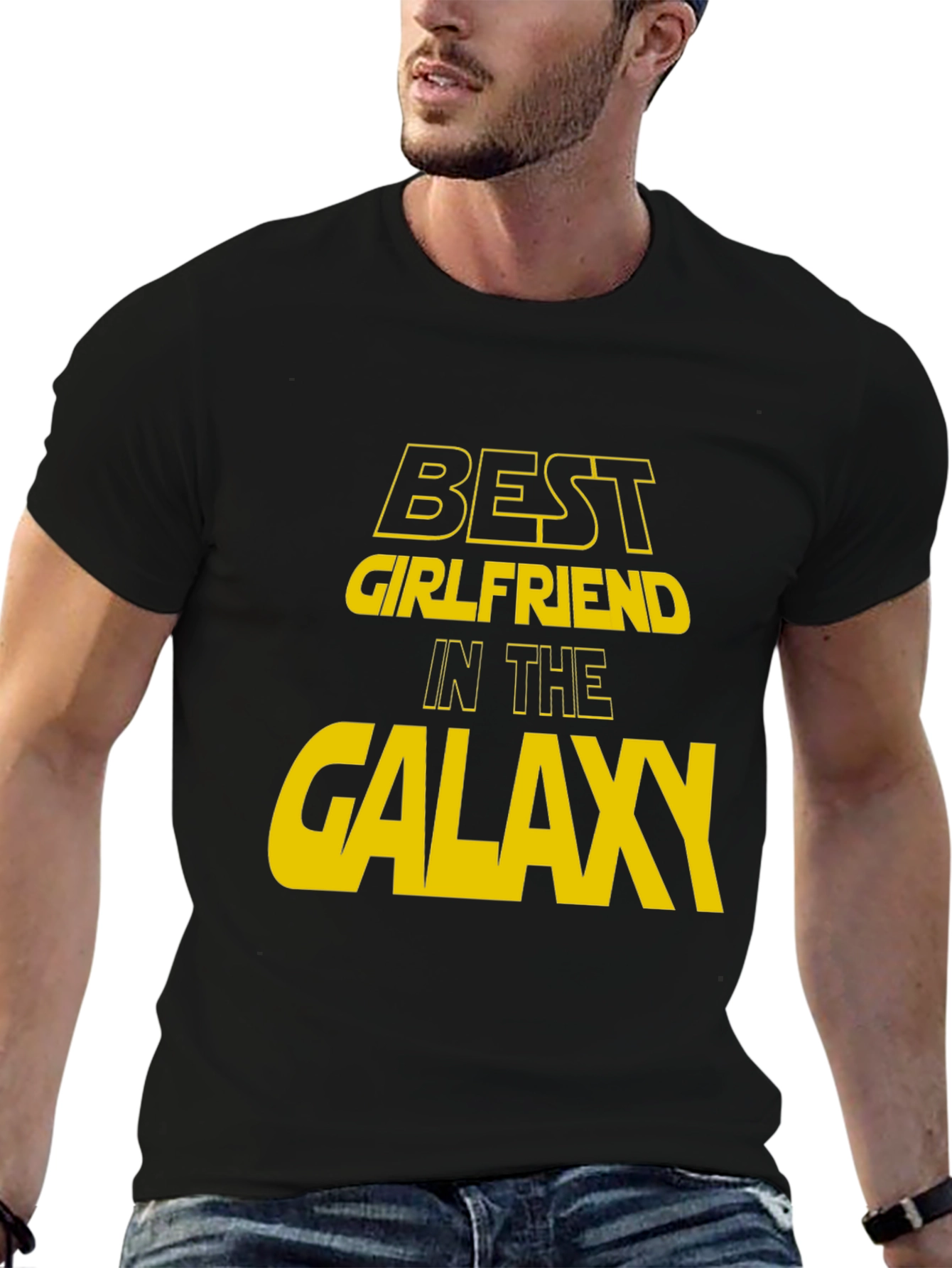 Best Girlfriend in the Galaxy Graphic T-Shirt