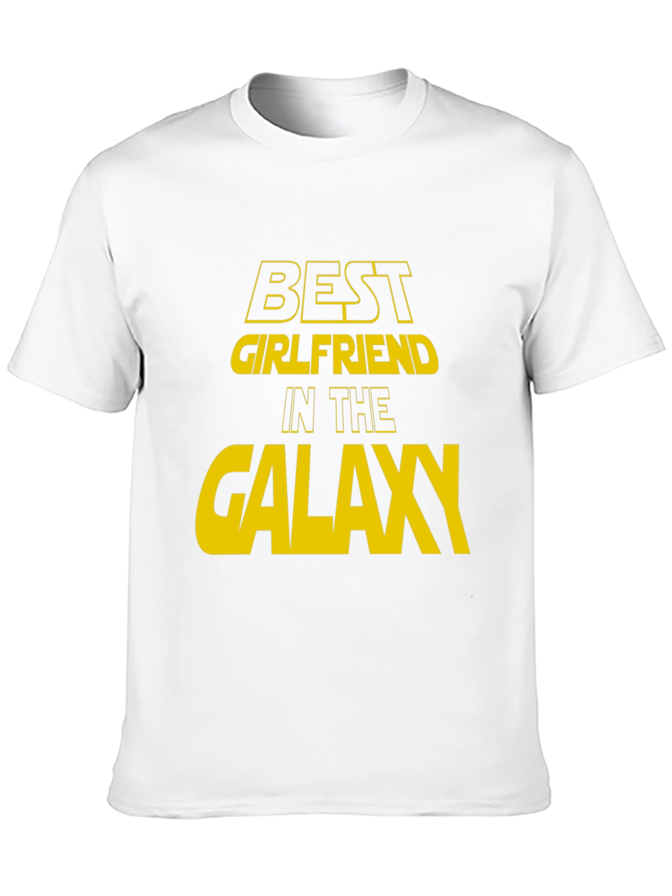 Best Girlfriend in the Galaxy Graphic T-Shirt