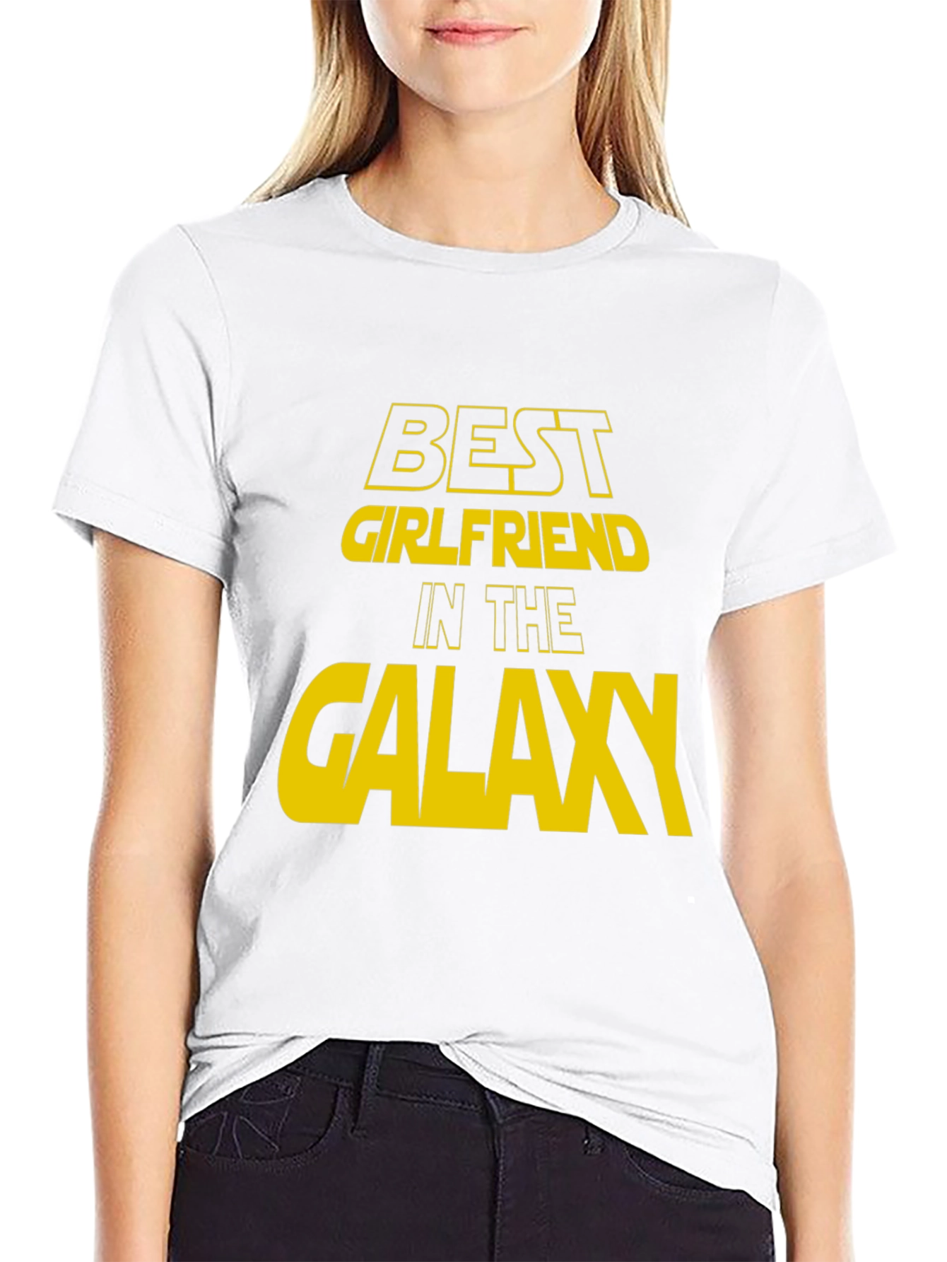 Best Girlfriend in the Galaxy Graphic T-Shirt