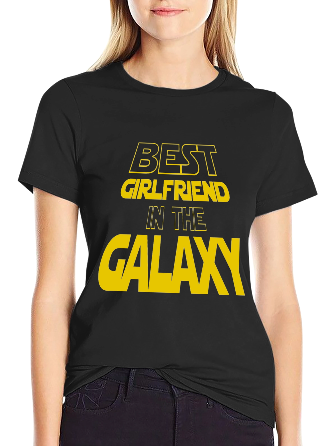 Best Girlfriend in the Galaxy Graphic T-Shirt