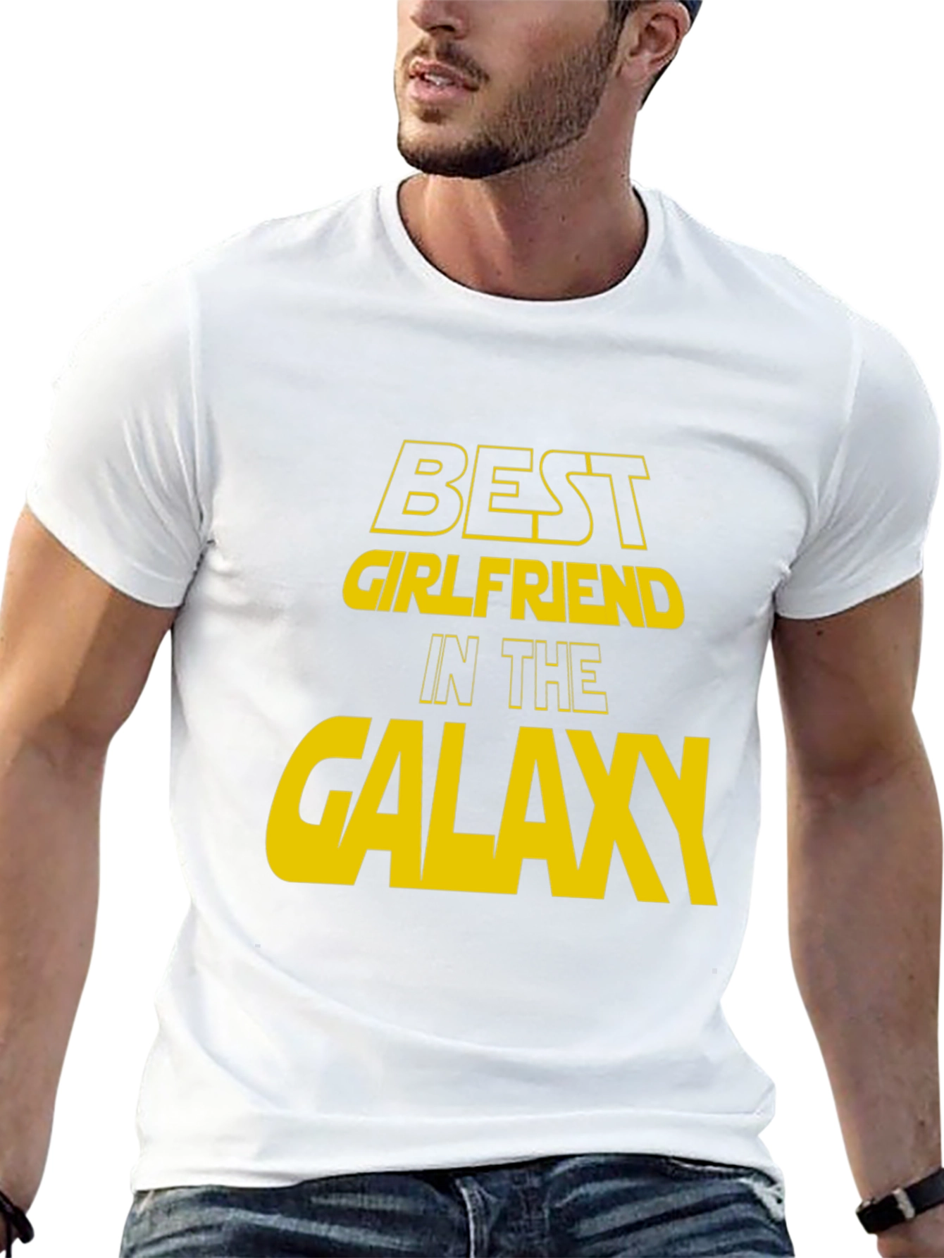 Best Girlfriend in the Galaxy Graphic T-Shirt