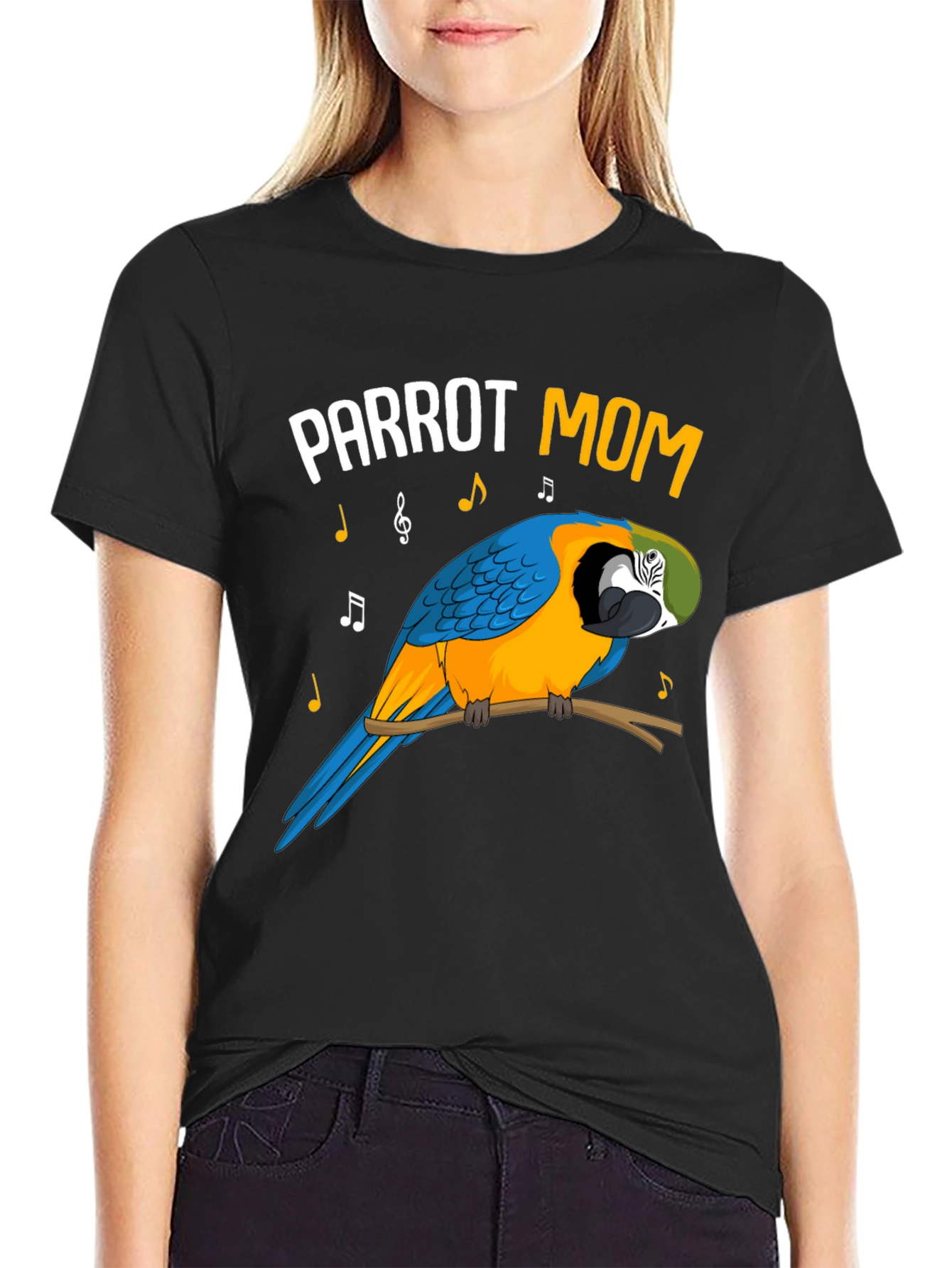 Parrot Mom T-Shirt - Bird Lover Tee