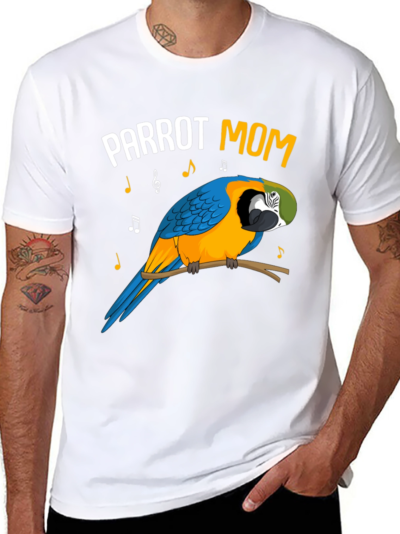 Parrot Mom T-Shirt - Bird Lover Tee