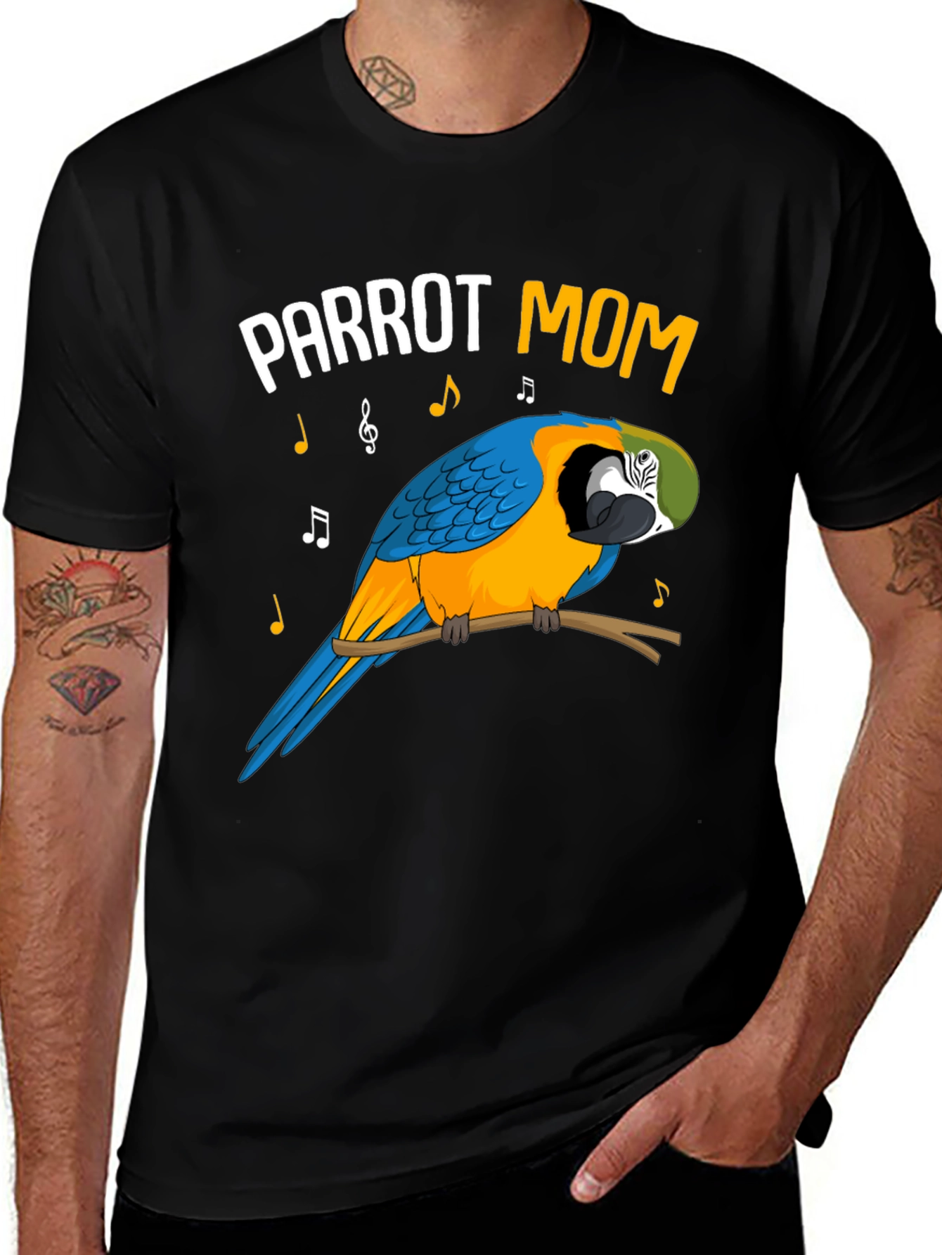 Parrot Mom T-Shirt - Bird Lover Tee