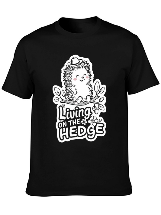 Living on the Hedge Graphic Tee
