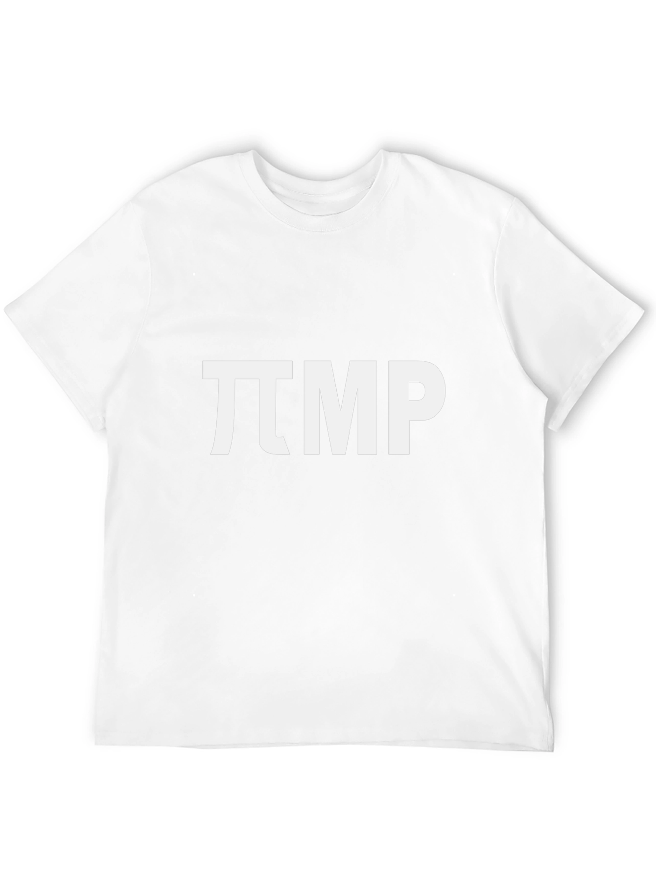 Pi Day TMP Funny Black Graphic T-Shirt