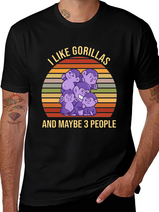 I Like Gorillas T-Shirt