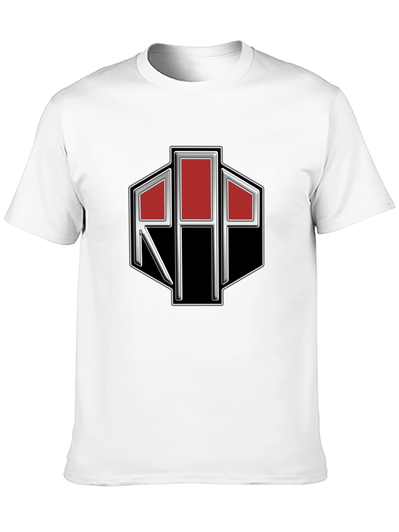 RIP Logo Black T-Shirt - Rock in Peace Style