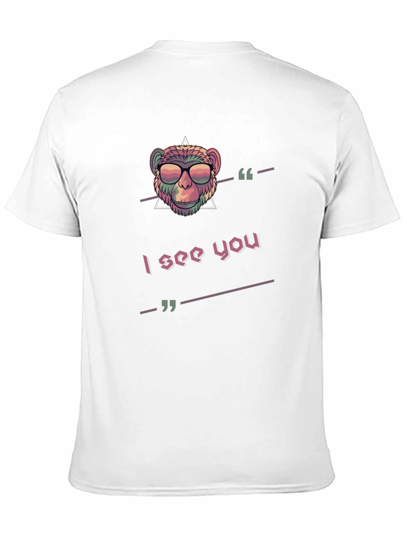 Cool Monkey Graphic T-Shirt - Unisex Cotton Tee