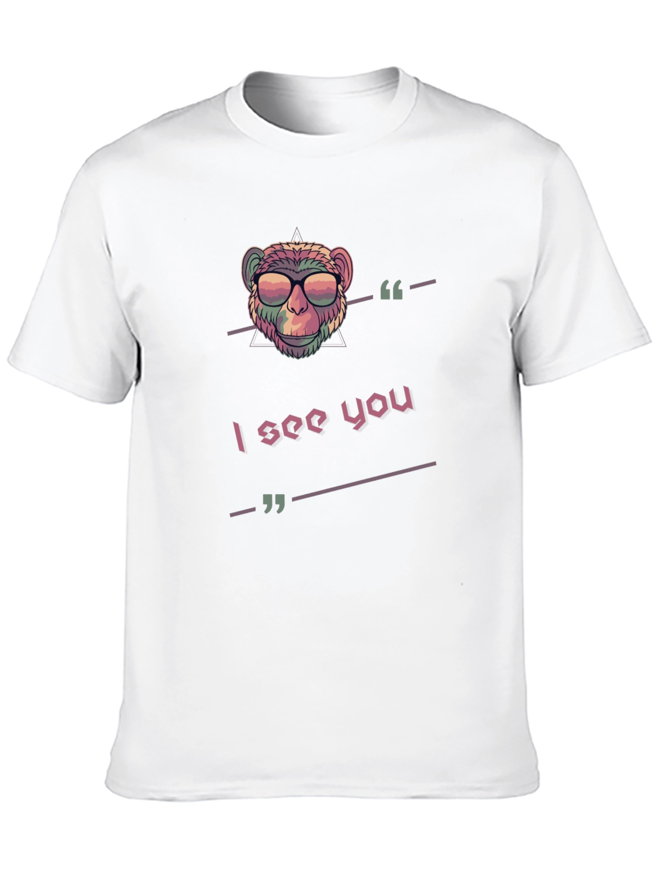 Cool Monkey Graphic T-Shirt - Unisex Cotton Tee