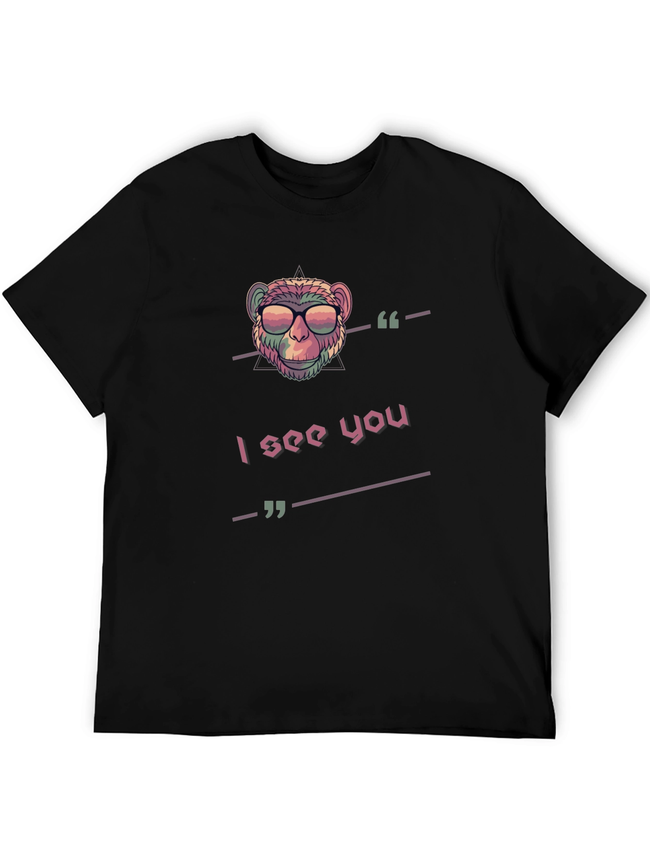 Cool Monkey Graphic T-Shirt - Unisex Cotton Tee