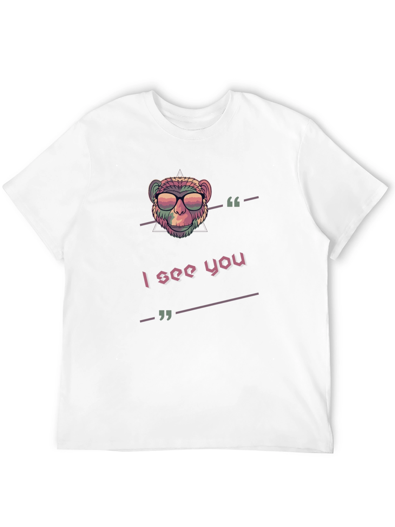 Cool Monkey Graphic T-Shirt - Unisex Cotton Tee
