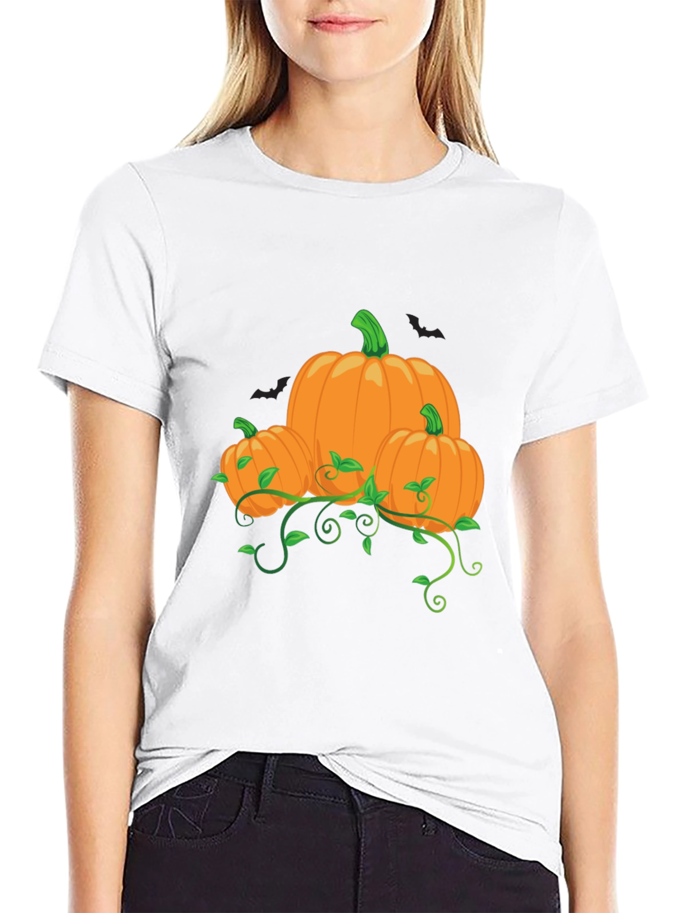 Halloween Pumpkin T-Shirt - Spooky Season Apparel