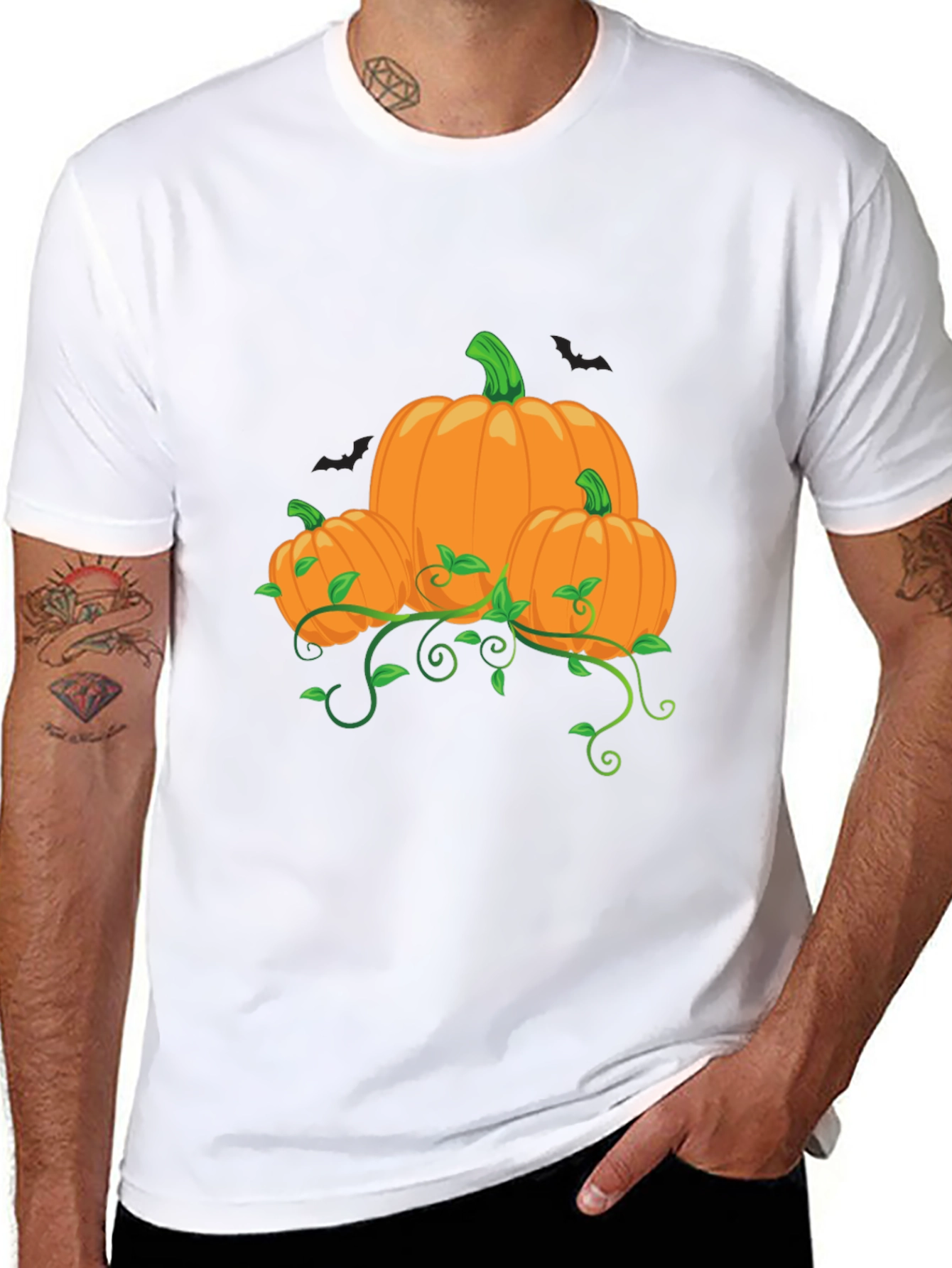 Halloween Pumpkin T-Shirt - Spooky Season Apparel
