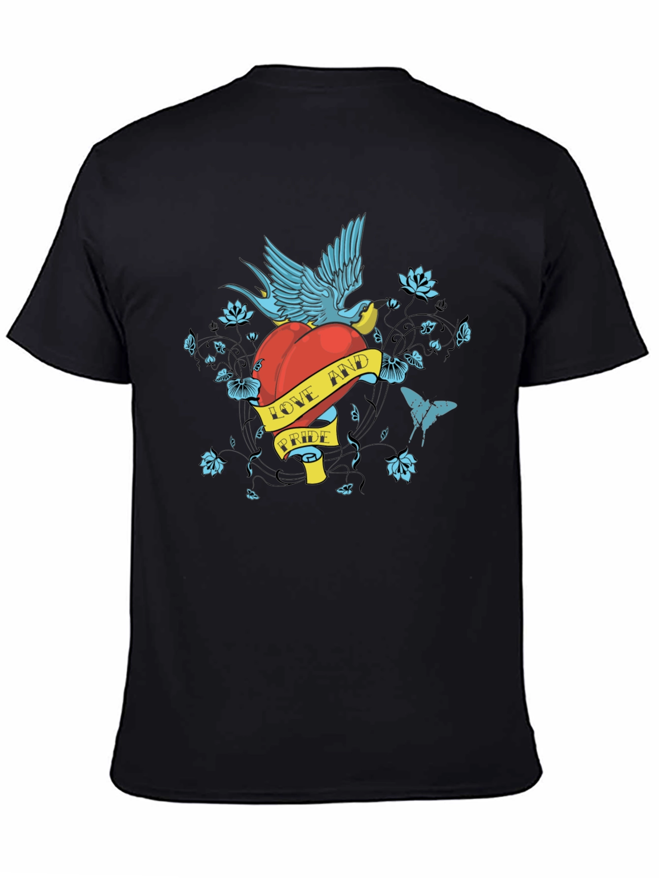 Love & Pride Graphic Tee - Black