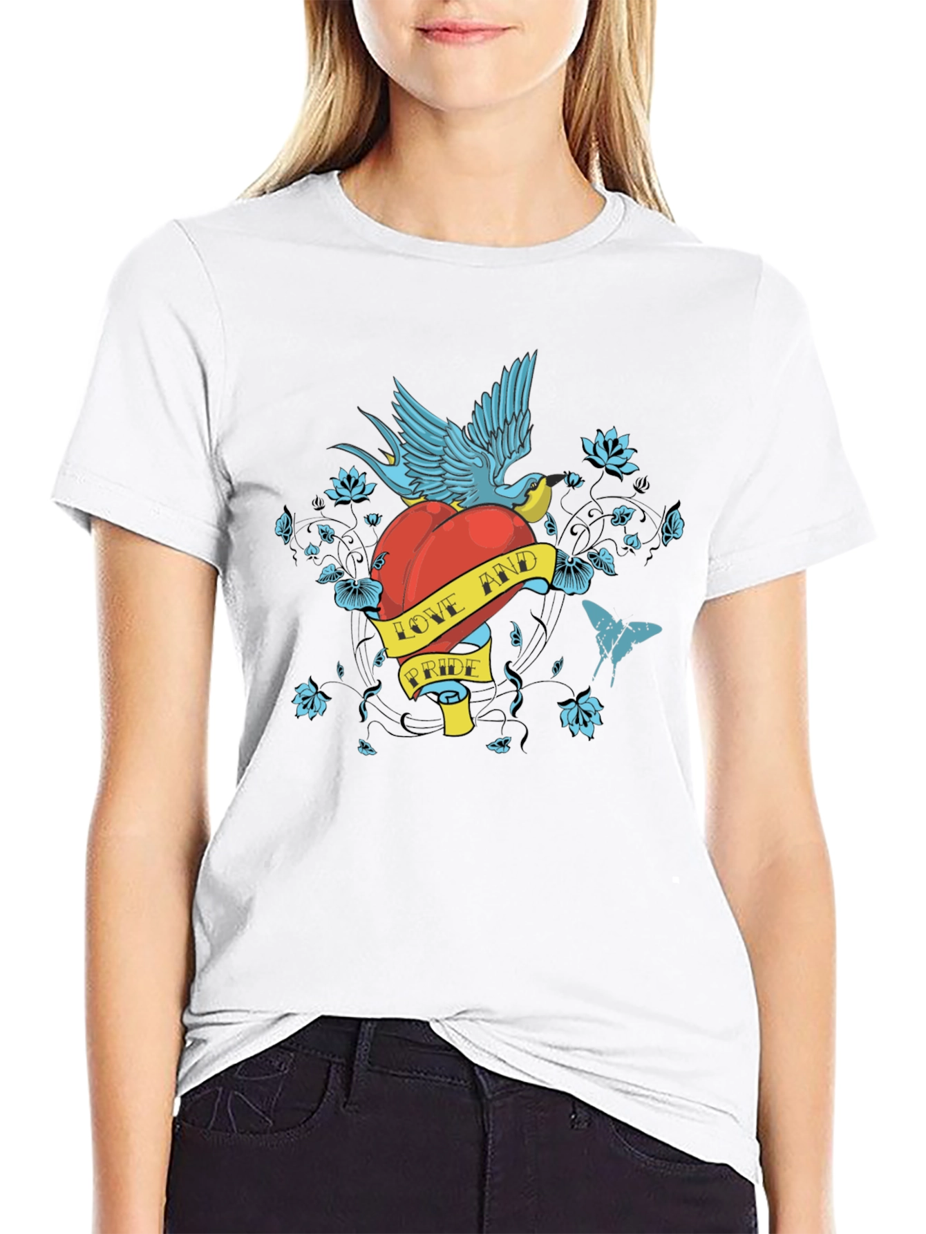 Love & Pride Graphic Tee - Black