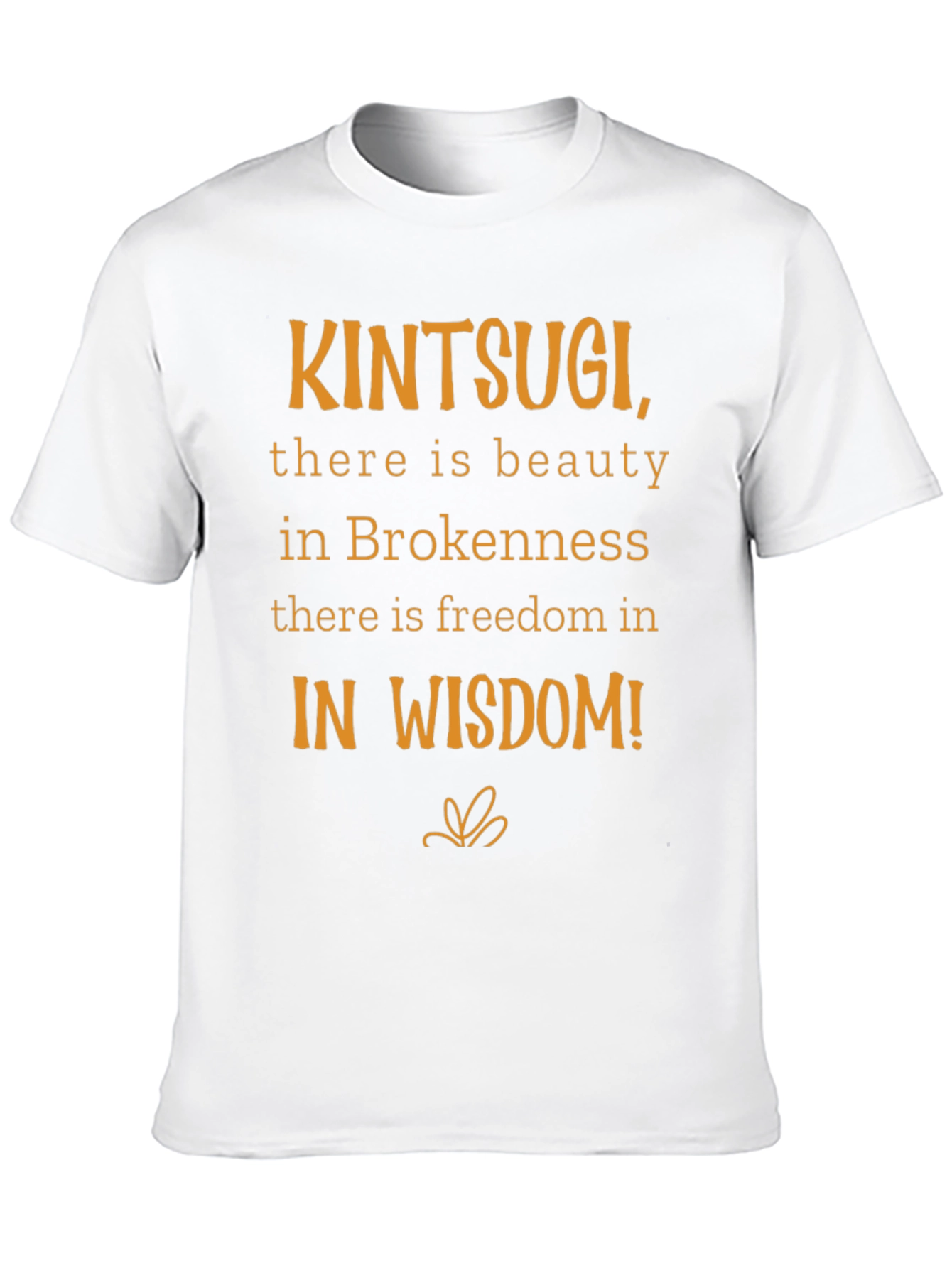 Kintsugi Wisdom Graphic Tee -  Beauty in Brokenness