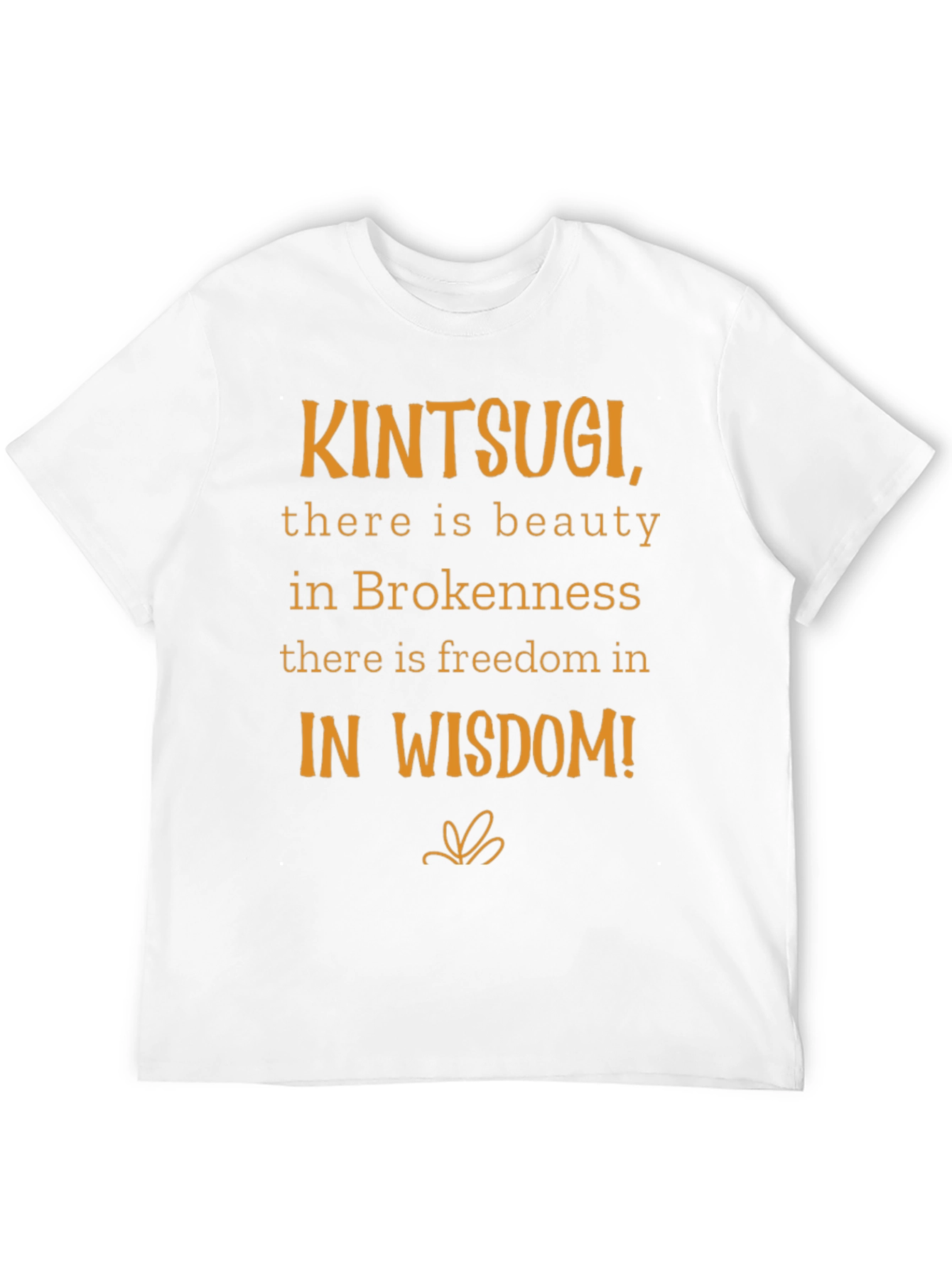 Kintsugi Wisdom Graphic Tee -  Beauty in Brokenness