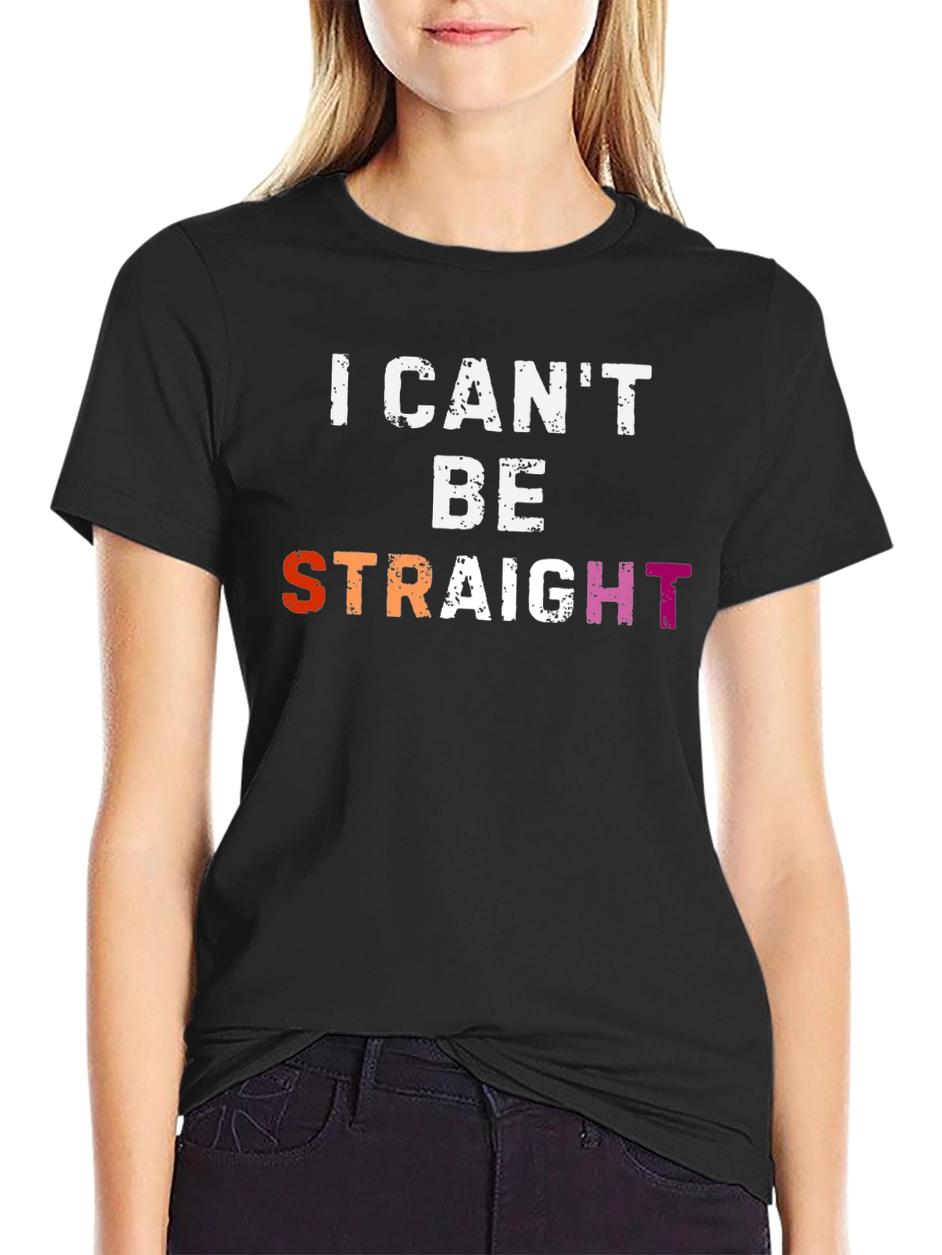 I Cant Be Straight T-Shirt - Pride LGBTQ Apparel
