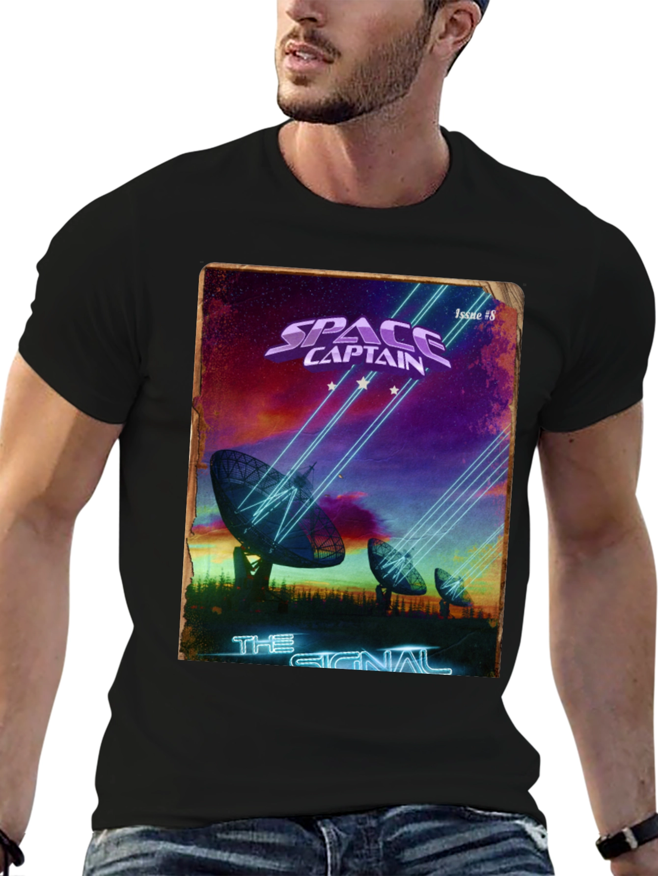 Space Captain Graphic Tee