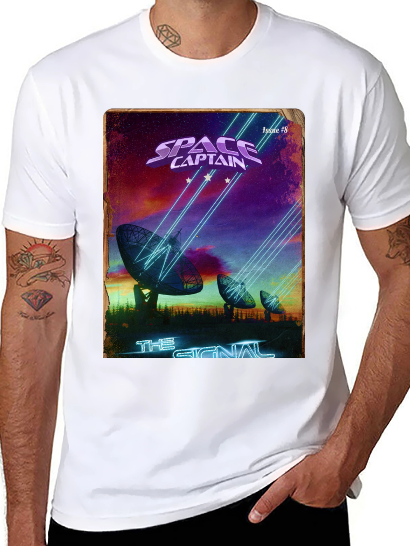 Space Captain Graphic Tee