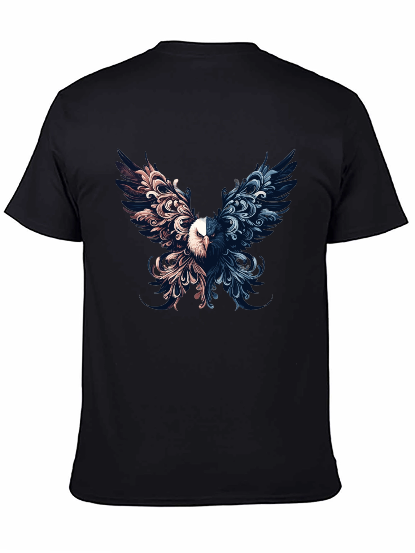 Artistic Eagle Graphic Print Tee