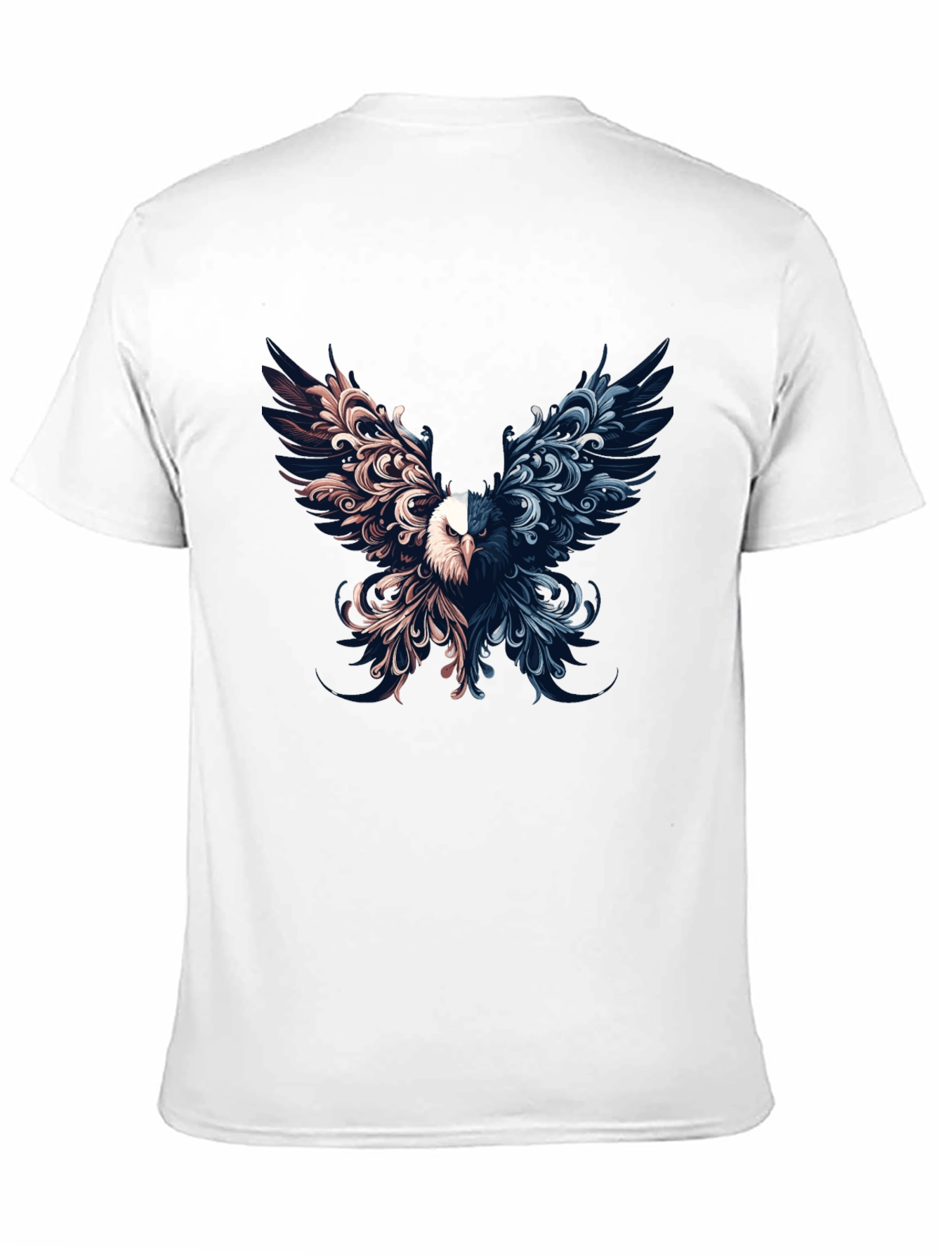 Artistic Eagle Graphic Print Tee