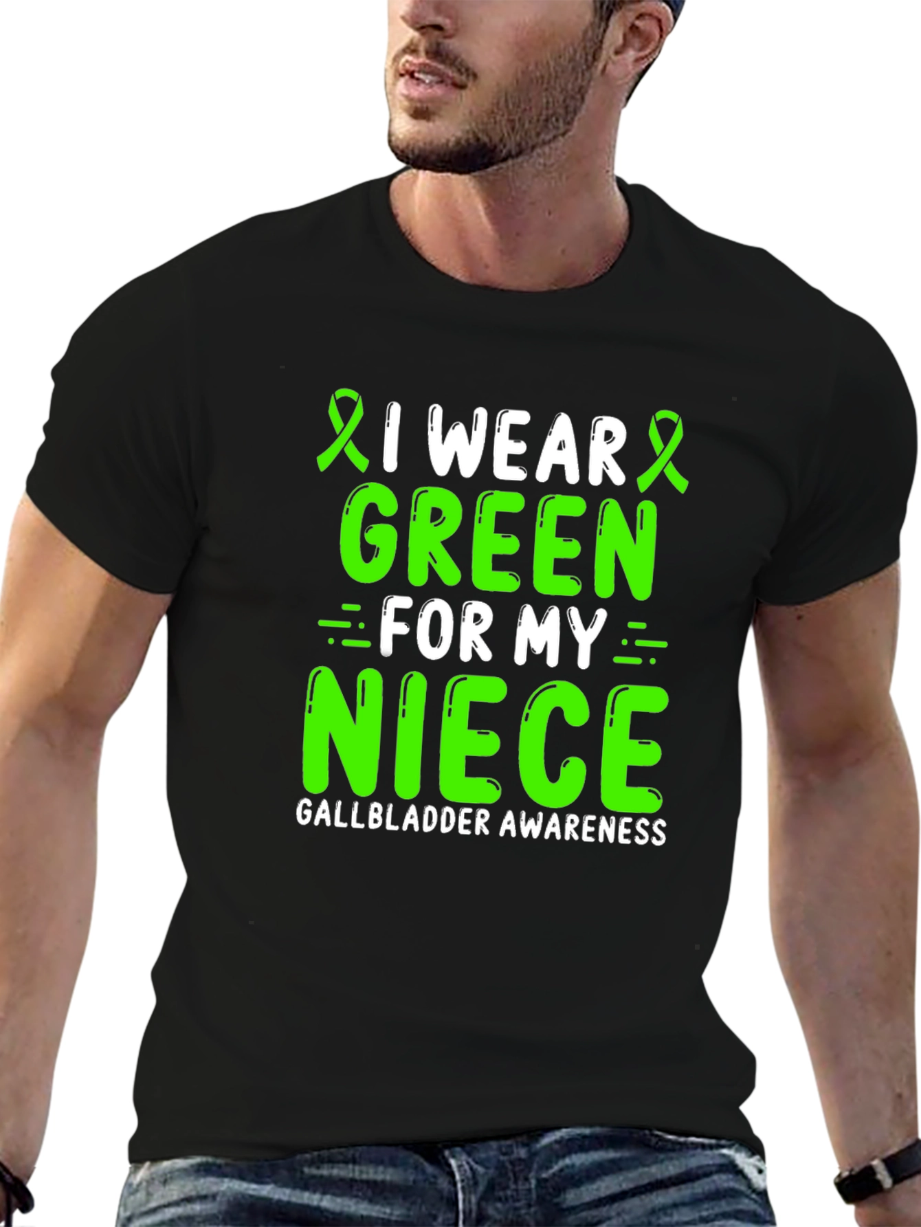 Green for My Niece Gallbladder Awareness T-Shirt