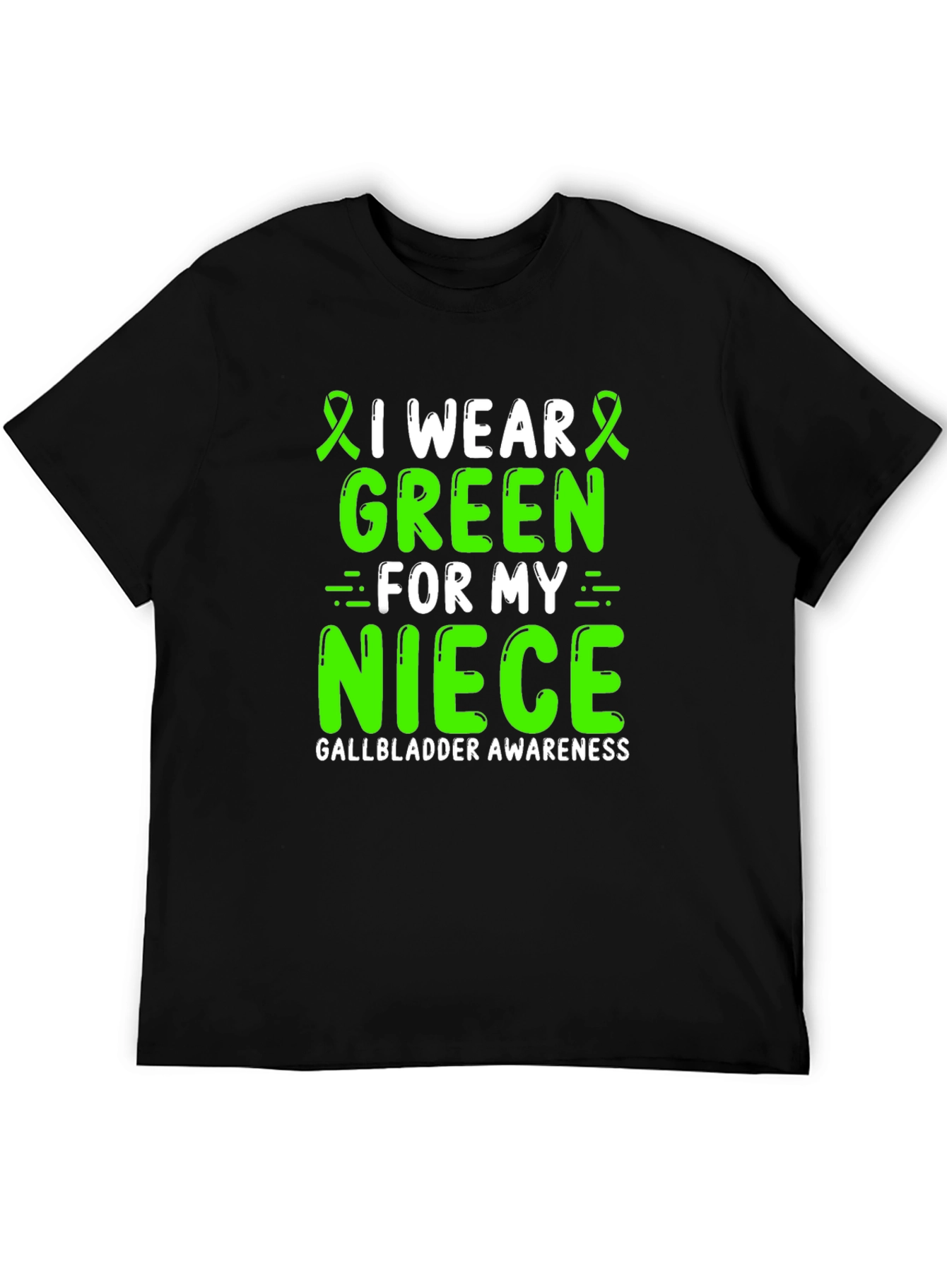 Green for My Niece Gallbladder Awareness T-Shirt