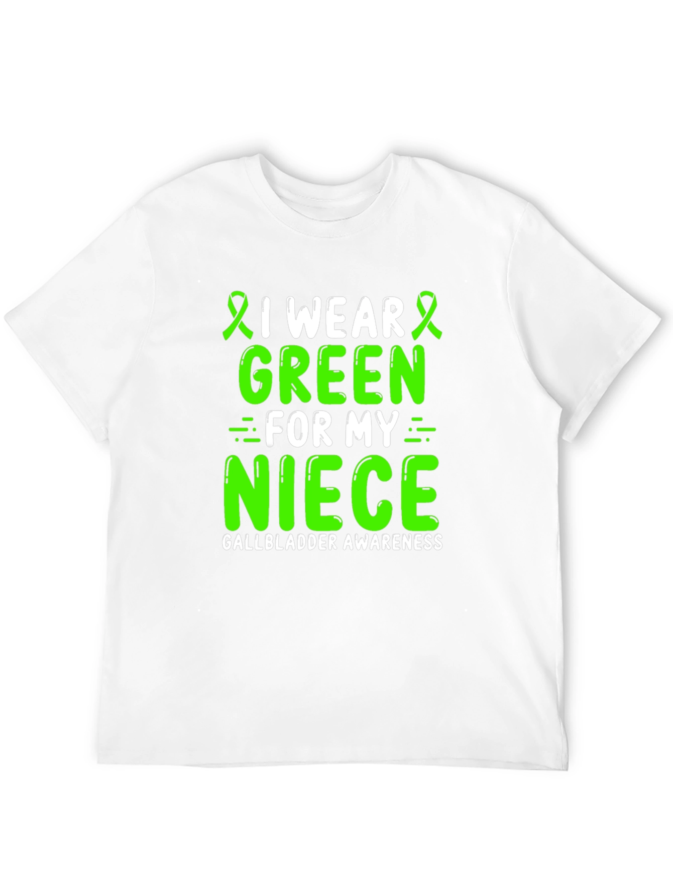 Green for My Niece Gallbladder Awareness T-Shirt