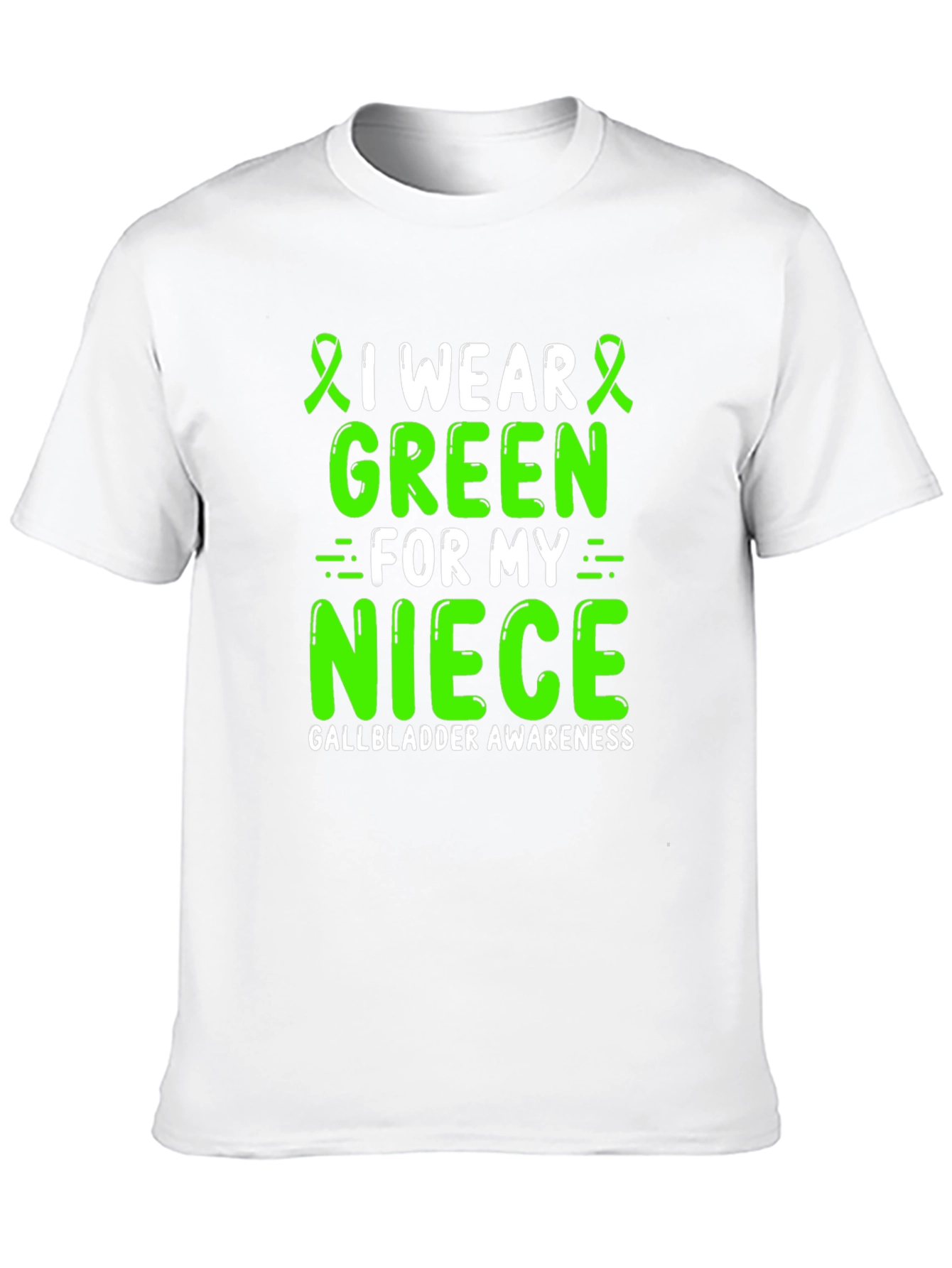 Green for My Niece Gallbladder Awareness T-Shirt