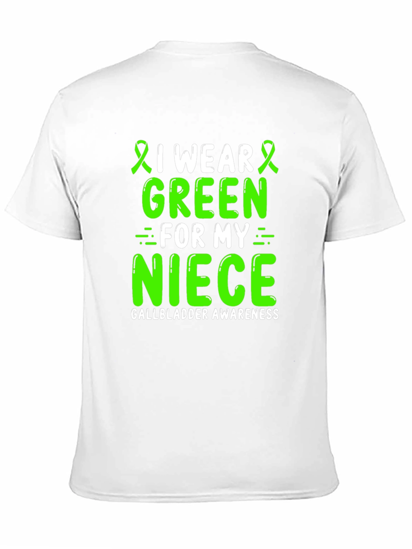 Green for My Niece Gallbladder Awareness T-Shirt