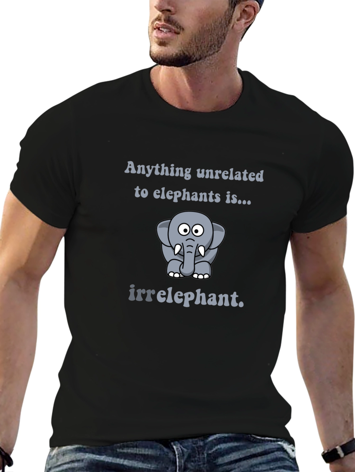 Irrelephant T-Shirt - Funny Elephant Pun Tee