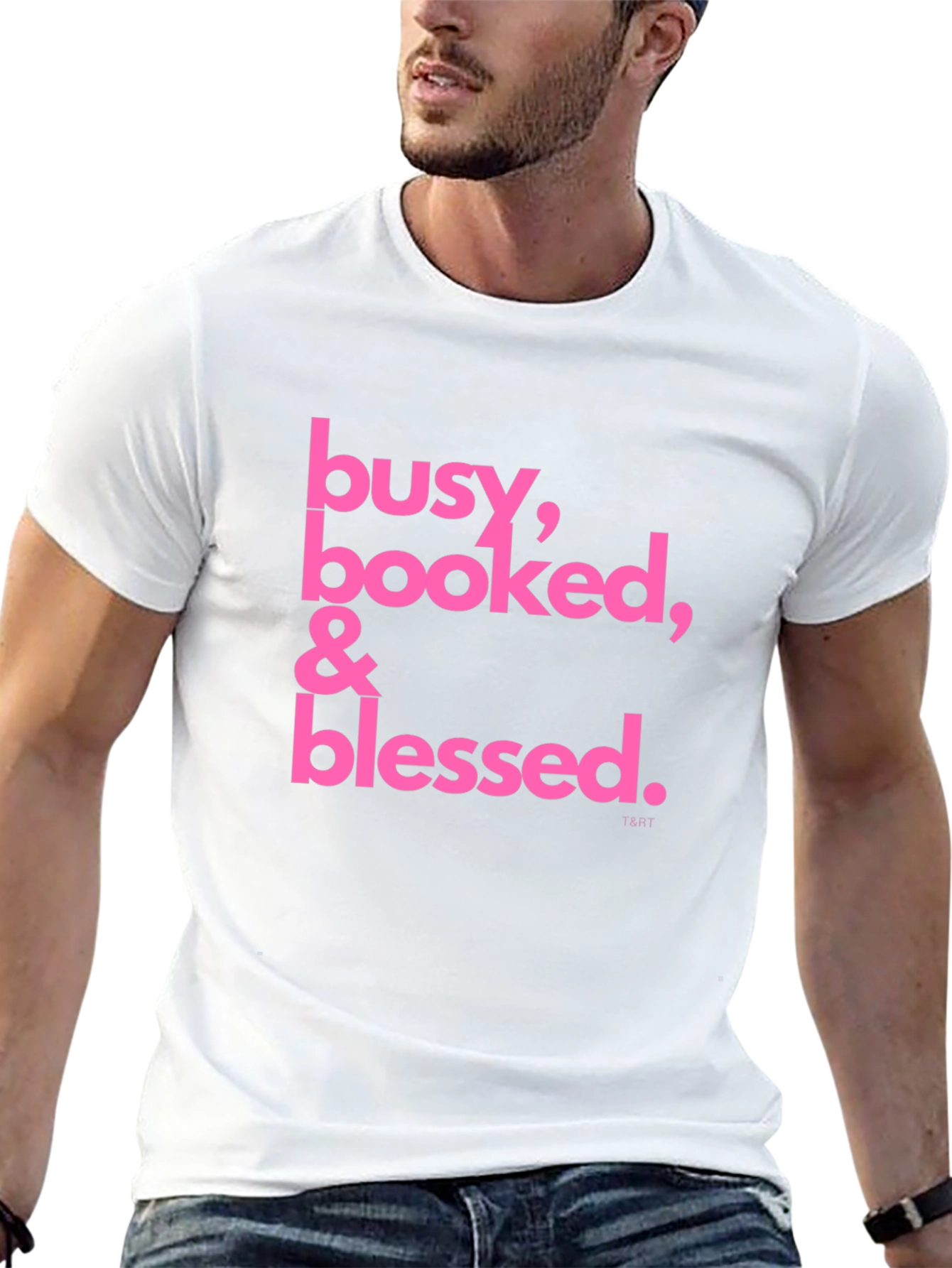 Busy Booked & Blessed Black T-Shirt