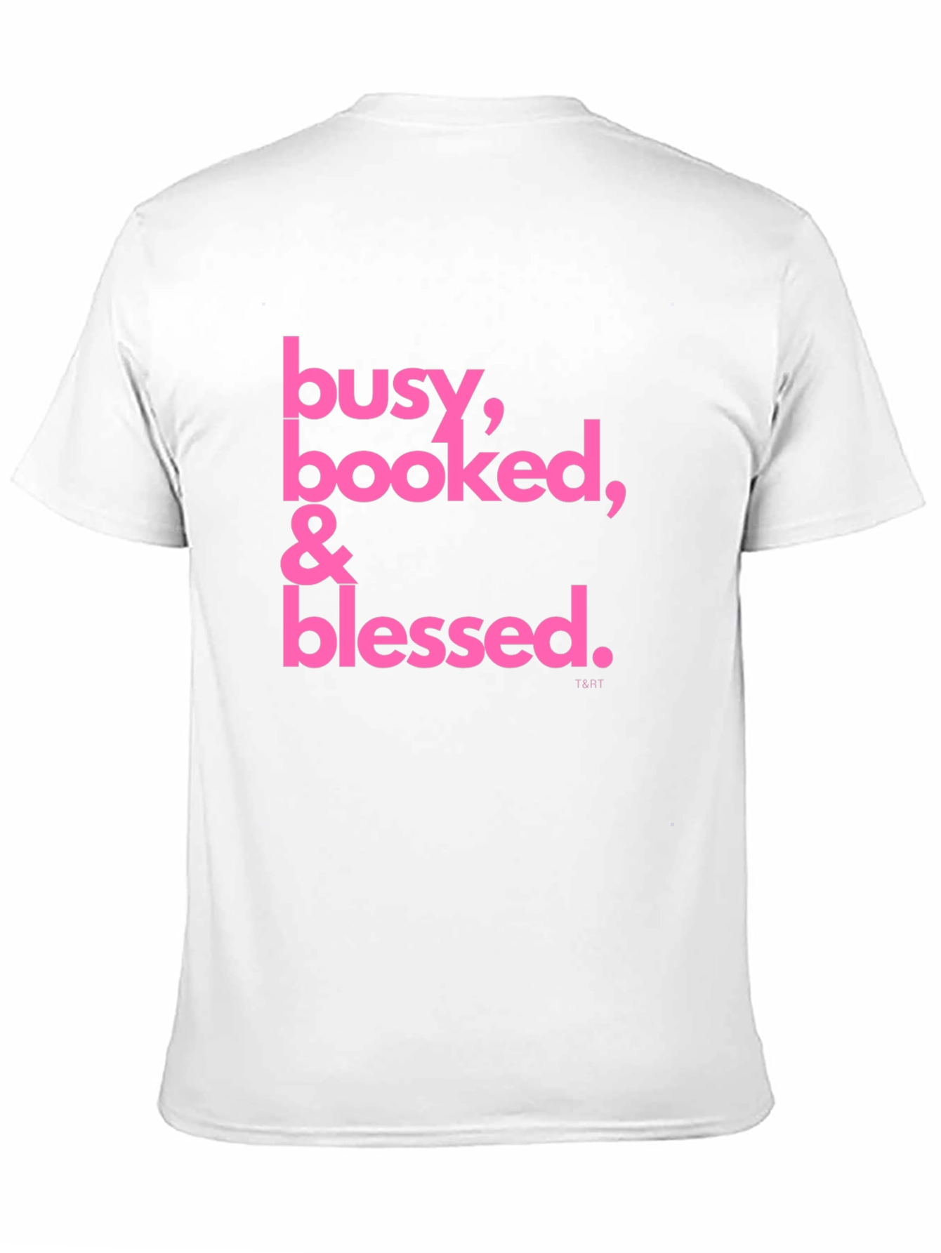 Busy Booked & Blessed Black T-Shirt