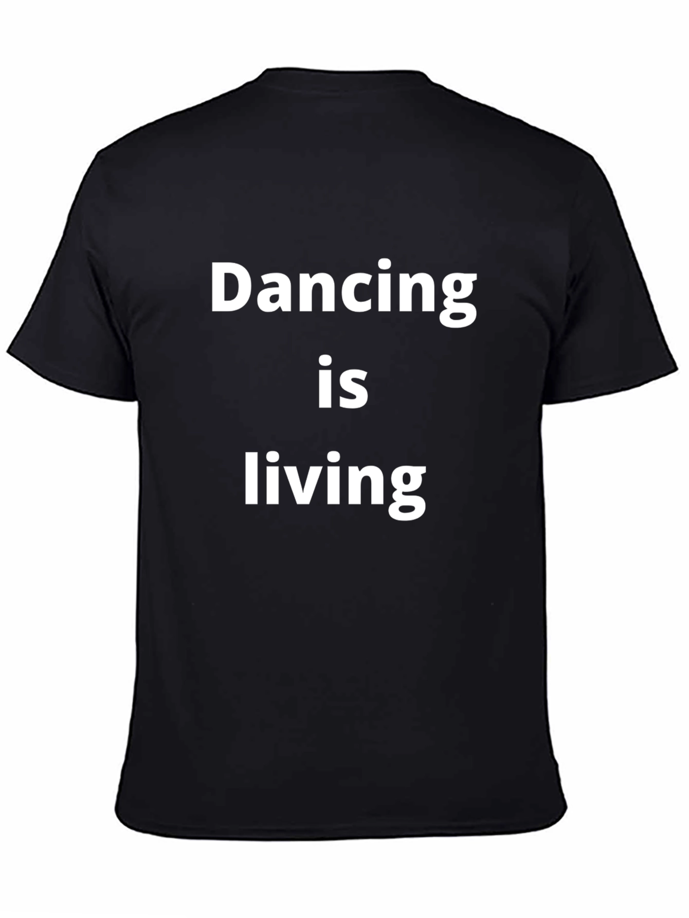 Dancing Is Living Crewneck T-Shirt