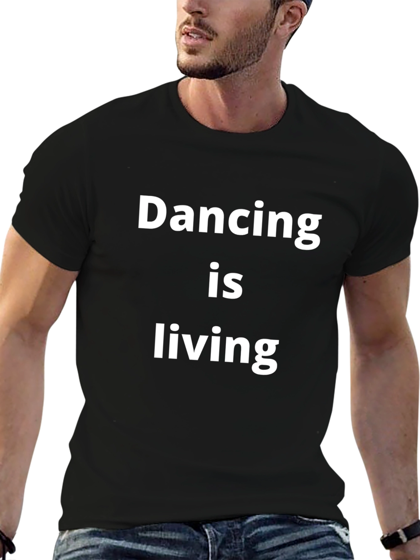 Dancing Is Living Crewneck T-Shirt