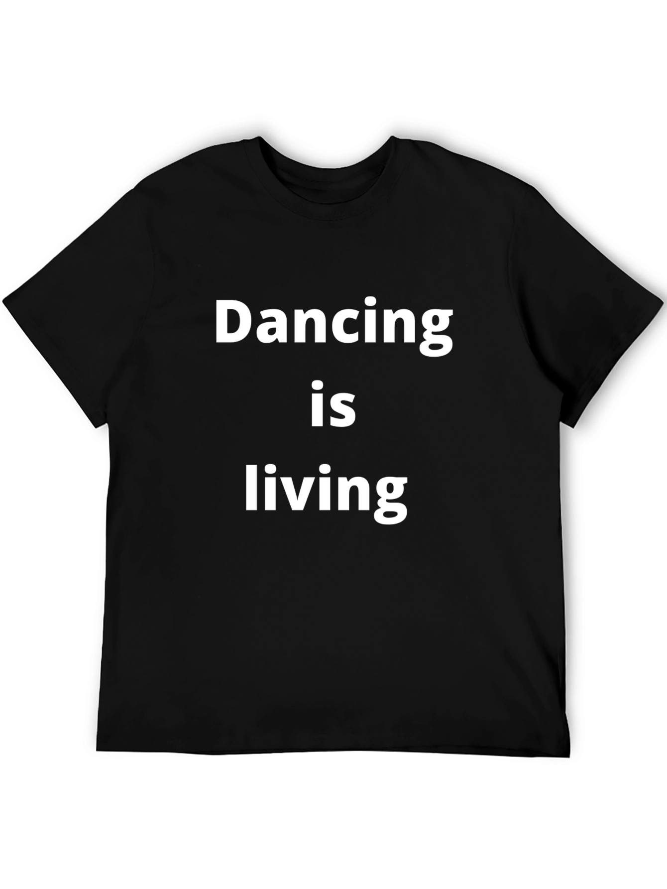 Dancing Is Living Crewneck T-Shirt